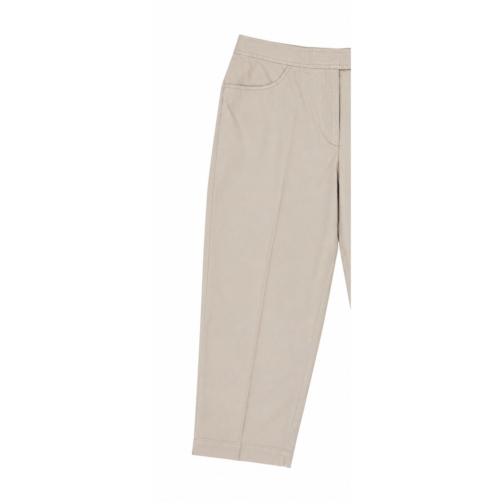 Liz Claiborne LizSport Women's Beige Capri Pants Size 16 Cropped Casual Travel - Picture 8 of 13